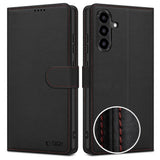 Tech-Protect Wallet Case til Samsung Galaxy A57 5G - sort og rød