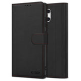 Tech-Protect Wallet Case til Samsung Galaxy A57 5G - sort og rød