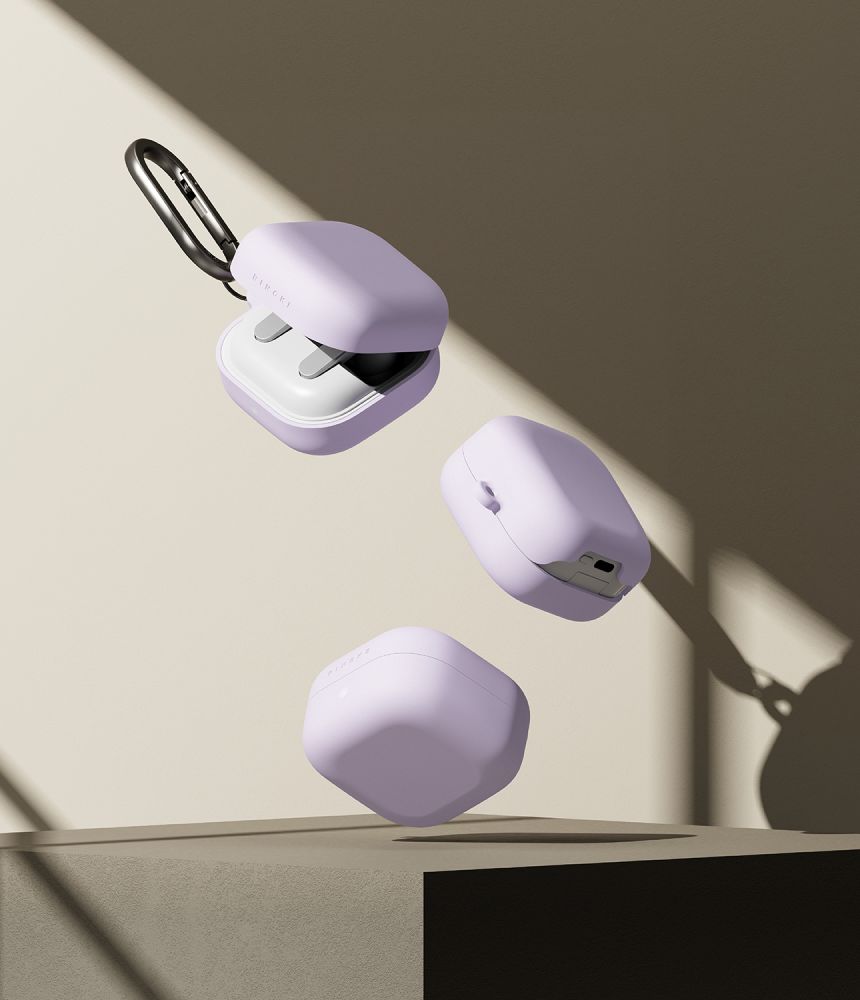 Ringke Silicone Case til Samsung Galaxy Buds 4 / 4 Pro - lilla