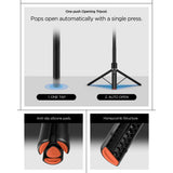 Spigen S581W MagSafe Bluetooth Selfie Stick og Stativ - sort