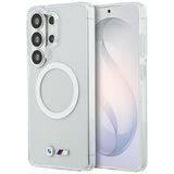 BMW IML slagsikret metal logo MagSafe Case til Samsung Galaxy S26 Ultra - Transparent