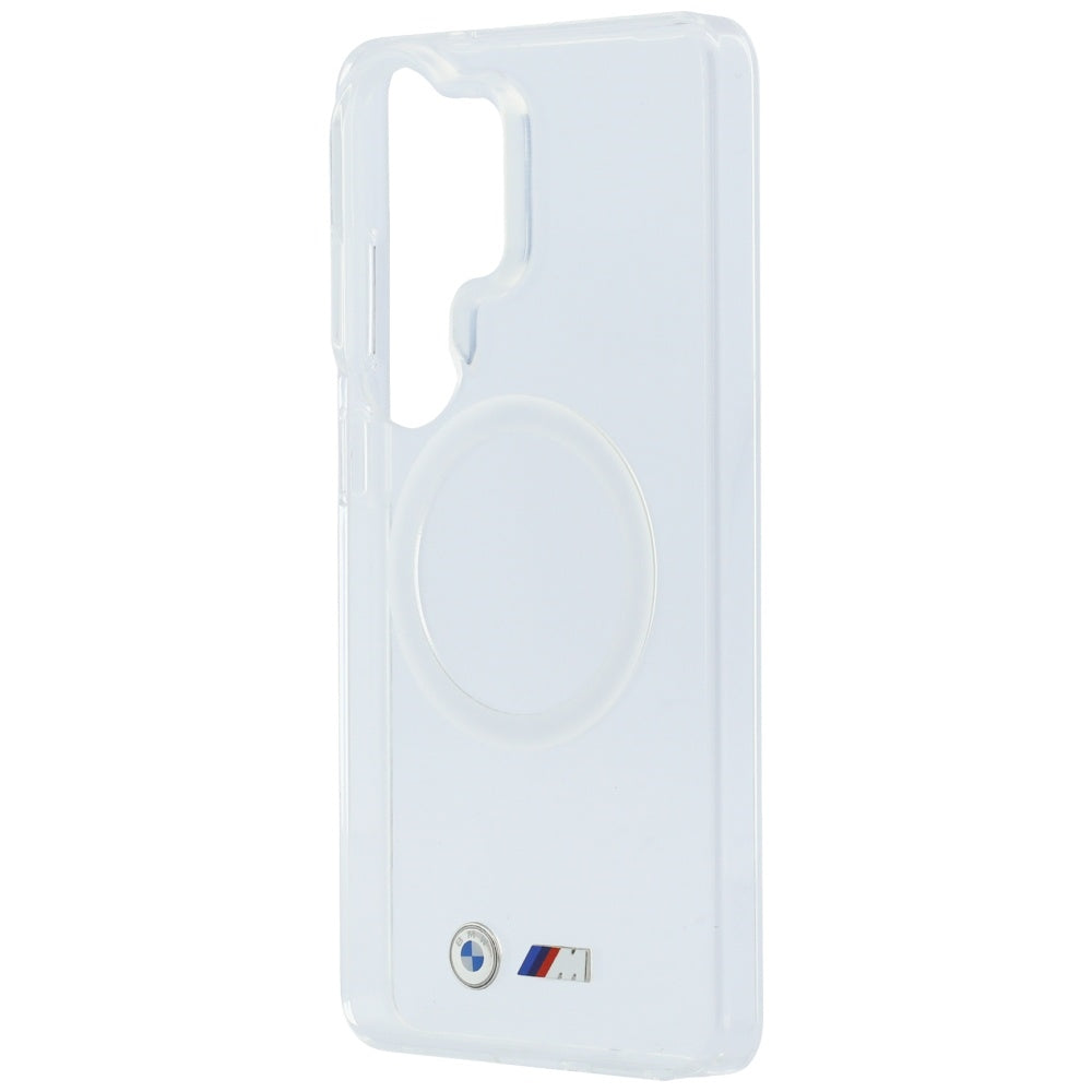 BMW IML slagsikret metal logo MagSafe Case til Samsung Galaxy S26 Ultra - Transparent