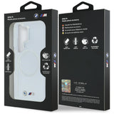 BMW IML slagsikret metal logo MagSafe Case til Samsung Galaxy S26 Ultra - Transparent