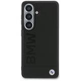 BMW læder Hot Stamp MagSafe Case til Samsung Galaxy S26 - sort
