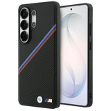 BMW Tricolor Metal Logo MagSafe Case til Samsung Galaxy S26 Ultra - sort