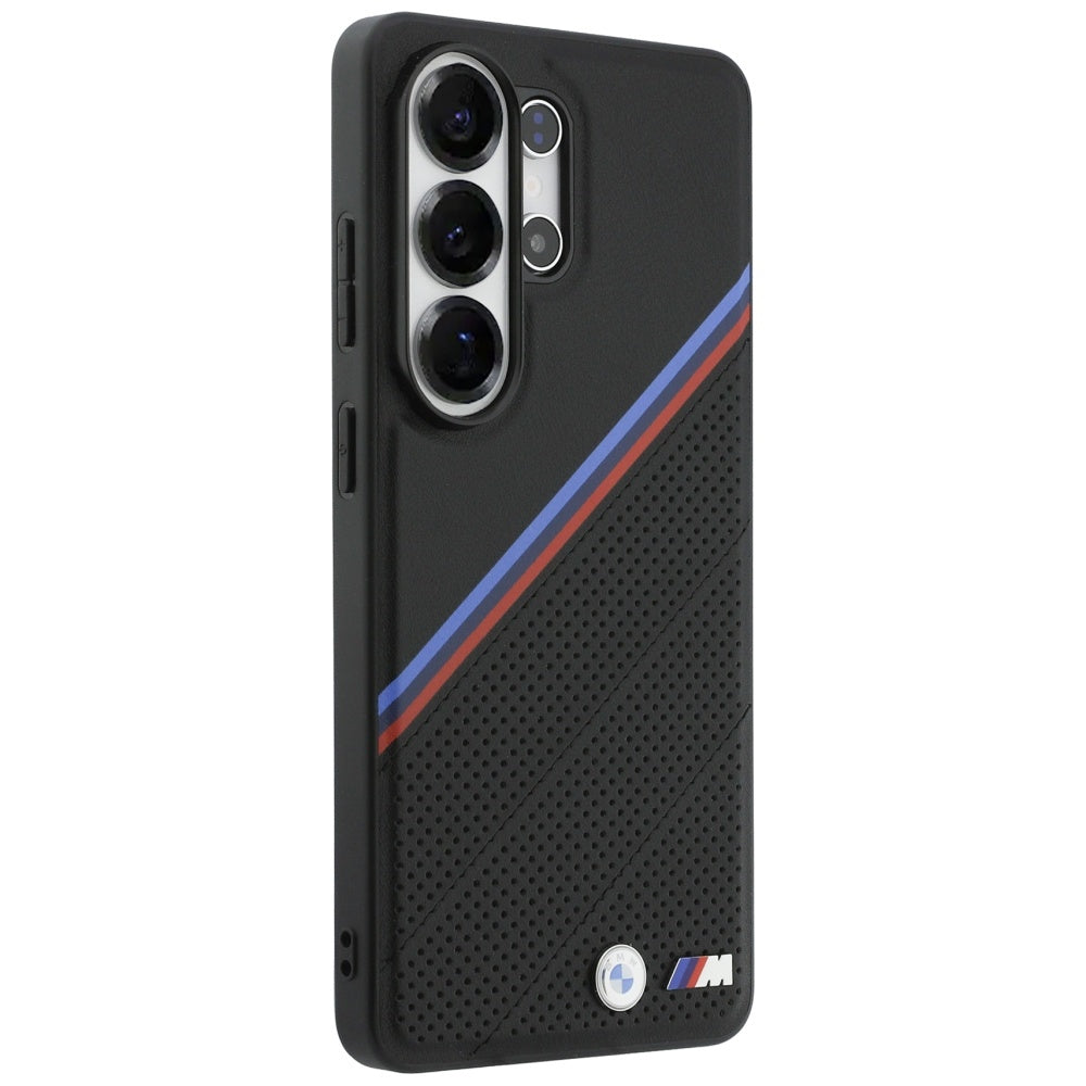 BMW Tricolor Metal Logo MagSafe Case til Samsung Galaxy S26 Ultra - sort