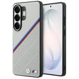 BMW Tricolor Metal Logo MagSafe Case til Samsung Galaxy S26 Ultra - Grå