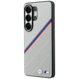 BMW Tricolor Metal Logo MagSafe Case til Samsung Galaxy S26 Ultra - Grå