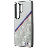 BMW Tricolor Metal Logo MagSafe Case til Samsung Galaxy S26 Ultra - Grå