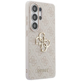 Guess 4G Big Metal Logo Case for Samsung Galaxy S26 Ultra - Pink