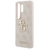 Guess 4G Big Metal Logo Case for Samsung Galaxy S26 Ultra - Pink