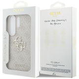 Guess 4G Big Metal Logo Case for Samsung Galaxy S26 Ultra - Pink