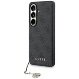 Guess 4G Classic Logo Charm MagSafe case for Samsung Galaxy S26 - black
