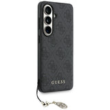 Guess 4G Classic Logo Charm MagSafe case for Samsung Galaxy S26 - black
