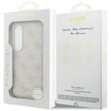 Guess 4G Classic Logo Charm MagSafe Case for Samsung Galaxy S26 - Pink