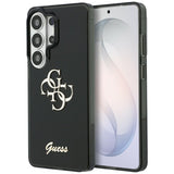 Guess IML Big Metal 4G Script-kasse til Samsung Galaxy S26 Ultra - sort
