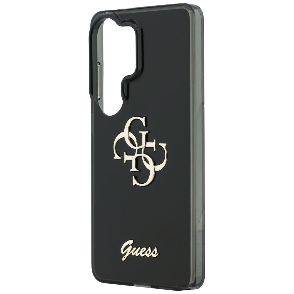 Guess IML Big Metal 4G Script-kasse til Samsung Galaxy S26 Ultra - sort