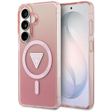 Guess IML Gradient Triangle MagSafe Case til Samsung Galaxy S26 - Pink