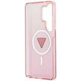 Guess IML Gradient Triangle MagSafe Case til Samsung Galaxy S26 Ultra - Pink