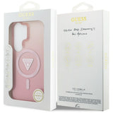 Guess IML Gradient Triangle MagSafe Case til Samsung Galaxy S26 Ultra - Pink
