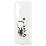 Karl Lagerfeld IML Karl&Choupette MagSafe Case for Samsung Galaxy S26 - Transparent