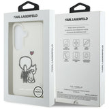 Karl Lagerfeld IML Karl&Choupette MagSafe Case for Samsung Galaxy S26 - Transparent