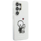 Karl Lagerfeld IML Karl&Choupette MagSafe Case for Samsung Galaxy S26 Ultra - Transparent