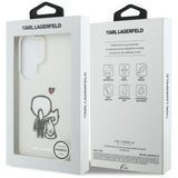 Karl Lagerfeld IML Karl&Choupette MagSafe Case for Samsung Galaxy S26 Ultra - Transparent