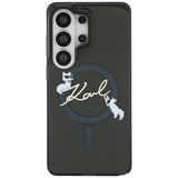 Karl Lagerfeld IML KC Script MagSafe Case til Samsung Galaxy S26 Ultra - sort