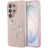 Karl Lagerfeld IML KC Script MagSafe Case til Samsung Galaxy S26 Ultra - Pink