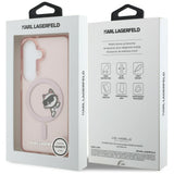 Karl Lagerfeld IML Peekaboo Choupette MagSafe Case til Samsung Galaxy S26 - Pink