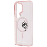 Karl Lagerfeld IML Peekaboo Choupette MagSafe Case for Samsung Galaxy S26 Ultra - Pink