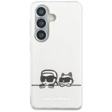Karl Lagerfeld IML Peekaboo Karl&Choupette MagSafe Case til Samsung Galaxy S26 Plus - gennemsigtigt