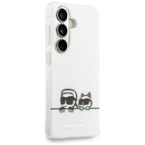 Karl Lagerfeld IML Peekaboo Karl&Choupette MagSafe Case til Samsung Galaxy S26 Plus - gennemsigtigt