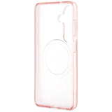 Karl Lagerfeld IML Gentaget Choupette MagSafe Case til Samsung Galaxy S26 Plus - Pink