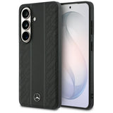 Mercedes Laurel Leaves Vertical Stripes MagSafe Case til Samsung Galaxy S26 - sort