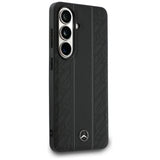 Mercedes Laurel Leaves Vertical Stripes MagSafe Case til Samsung Galaxy S26 - sort