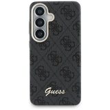 Guess 4G Script MagSafe Case for Samsung Galaxy S26 - Black