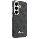 Guess 4G Script MagSafe Case for Samsung Galaxy S26 - Black