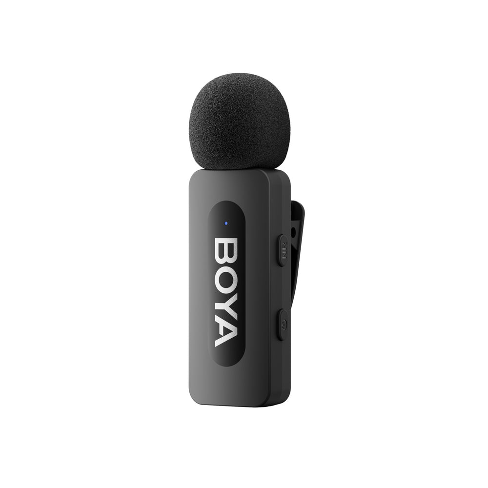 BOYA BY-V1 V2.0 trådløs mikrofon 2.4GHz - sort