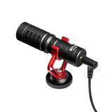 BOYA BY-MM1 Wired Directional Microphone - Black