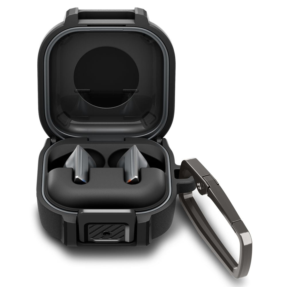 Spigen Lock Fit Case til Samsung Galaxy Buds 4 / 4 Pro - Matte Black