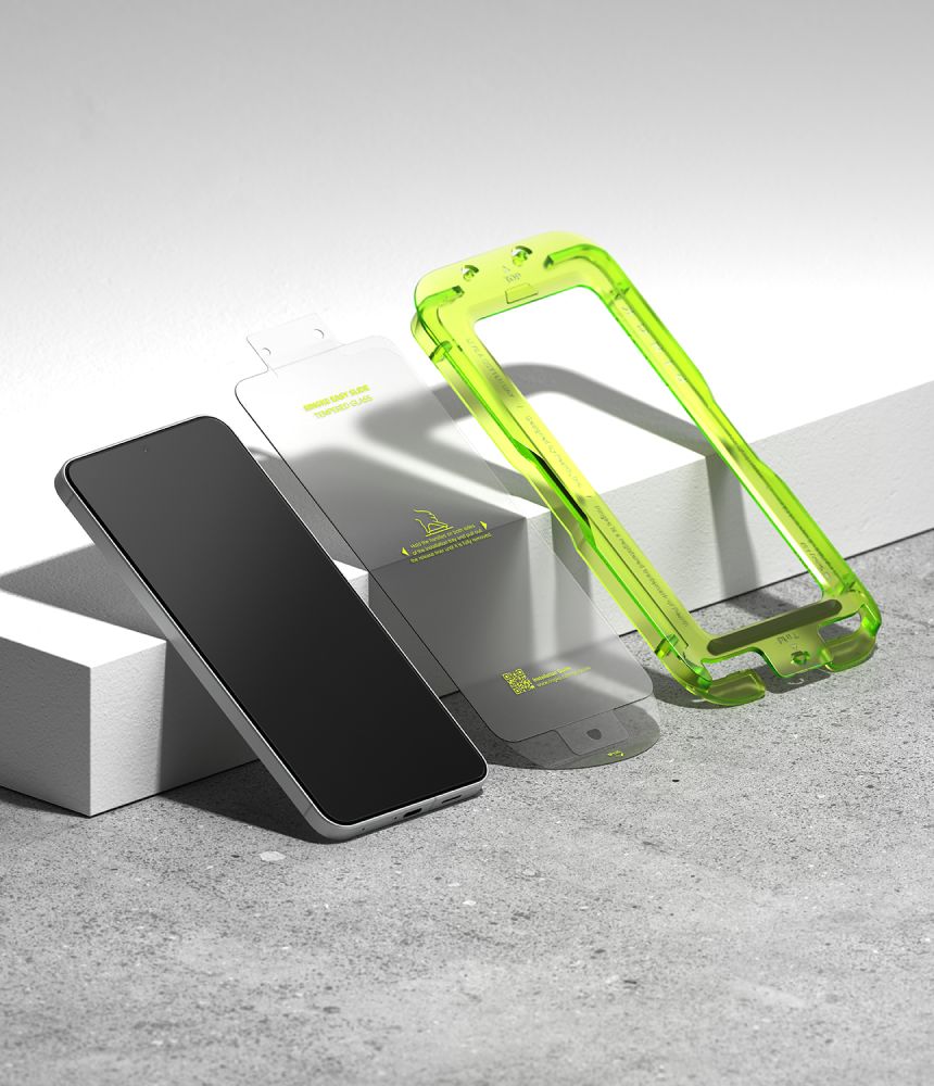 Ringke Easy Slide 2-pakke af hærdet glas til Samsung Galaxy A57 5G