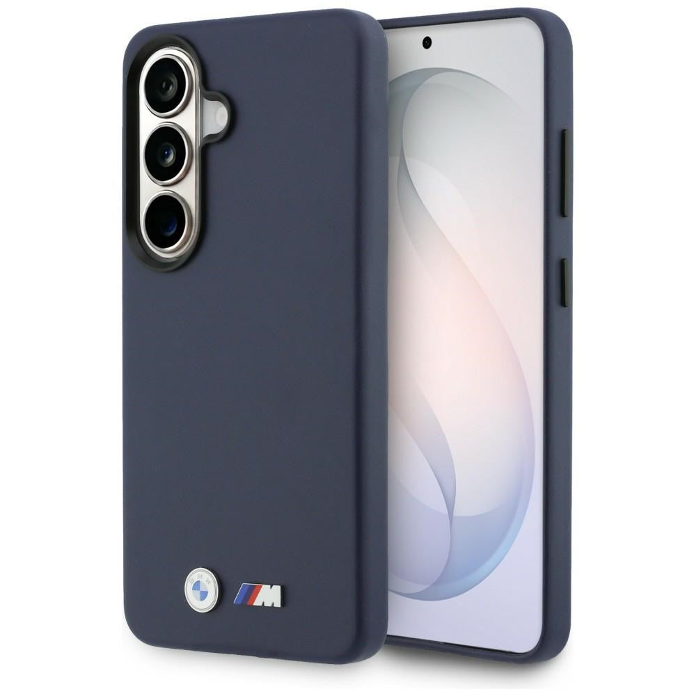 BMW M Metal Logo MagSafe Case til Samsung Galaxy S26 - Navy Blue