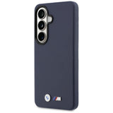BMW M Metal Logo MagSafe Case til Samsung Galaxy S26 - Navy Blue