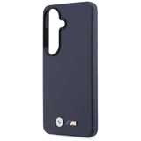 BMW M Metal Logo MagSafe Case til Samsung Galaxy S26 - Navy Blue