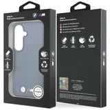 BMW M Metal Logo MagSafe Case til Samsung Galaxy S26 - Navy Blue