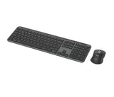 Logitech Signature Slim Combo MK950 - Graphite - Tastatur & Mus sæt - Nordisk - Grå