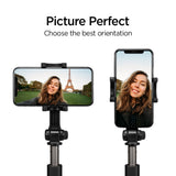 Spigen S540 W Bluetooth Selfie Stick Stativ Sort