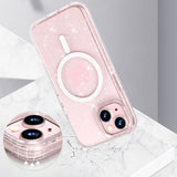 Tech Protect Flexair Hybrid Magsafe Iphone 15 Glitter Clear
